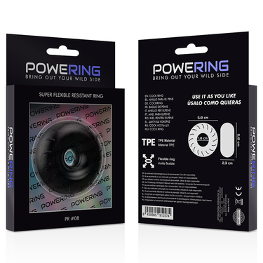 Anello di Erezione Powering in TPE Ipoallergenico per Prestazioni Superiori